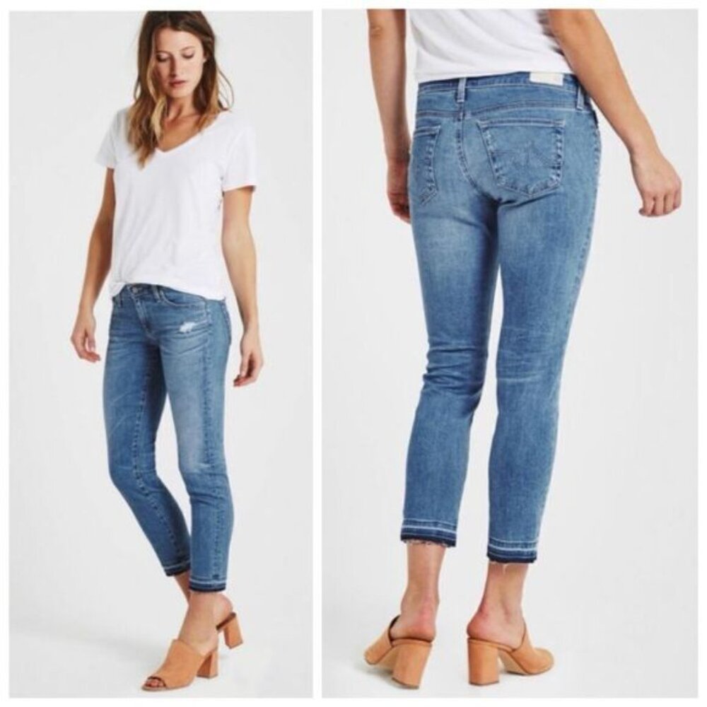 AG Adriano Goldschmied The Stilt Crop, Cigarette Crop Skinny Jeans. Size 29.